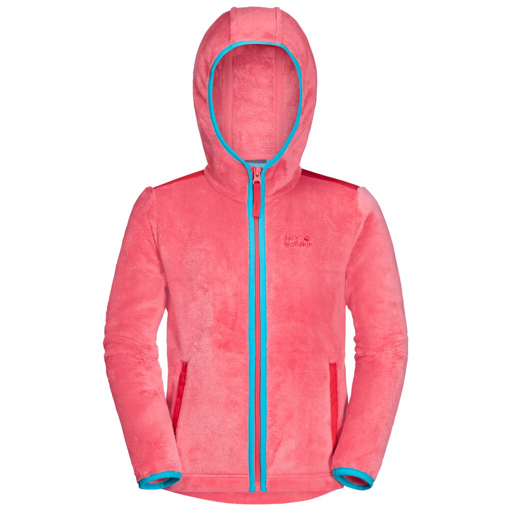 Jack Wolfskin NEPALI Vestes Enfant Corail Rose - RXJDTIA-13